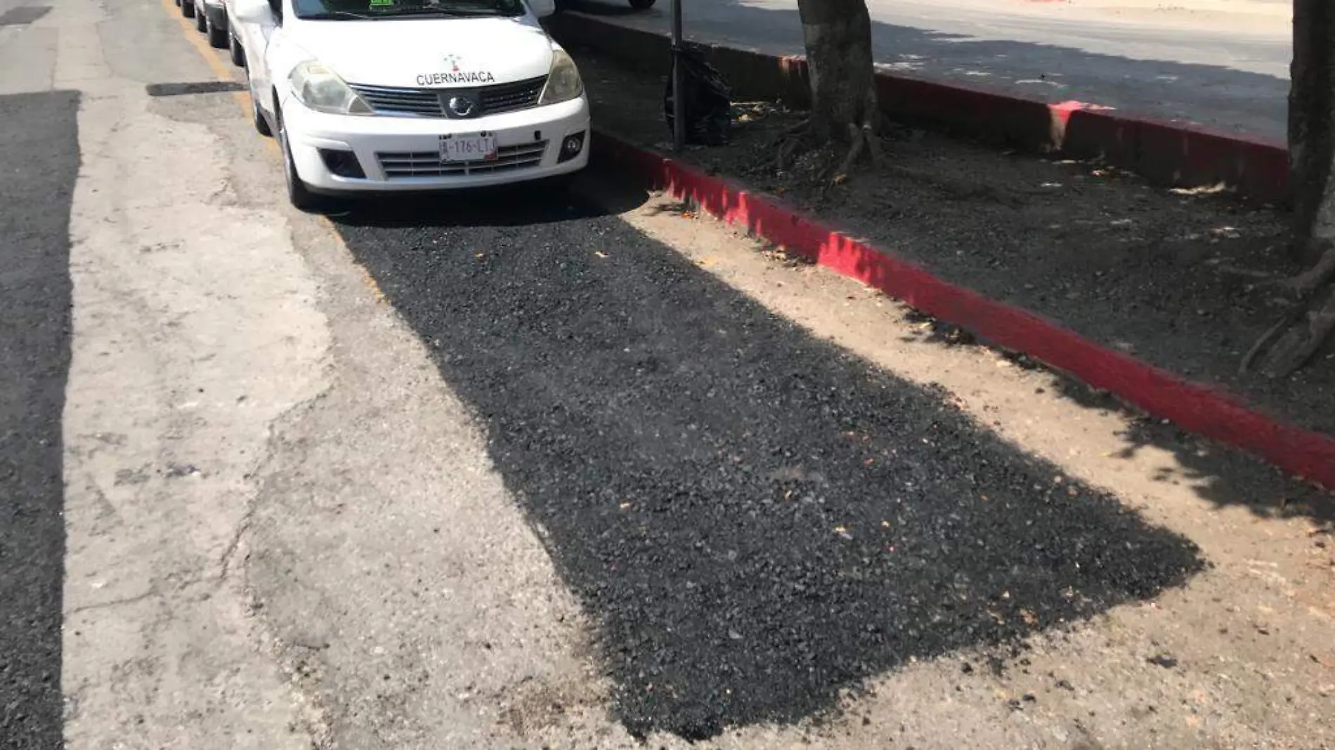 Tapan baches en Cuernavaca (1)